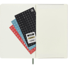 Еженедельник MOLESKINE CLASSIC SOFT WKNT, датированный, 144стр., в линейку, Large, зеленый DSK1512WN3